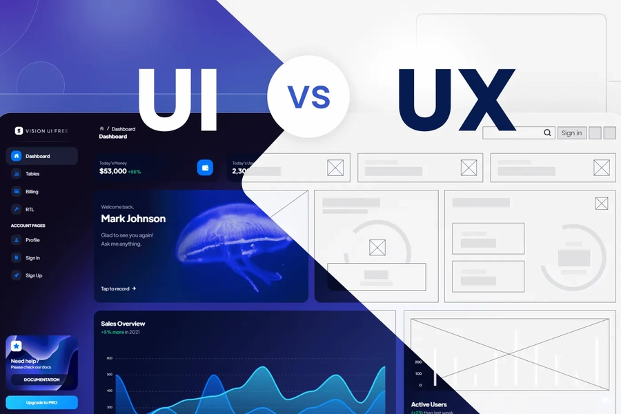 تفاوت بین UI و UX؛ فرآیند